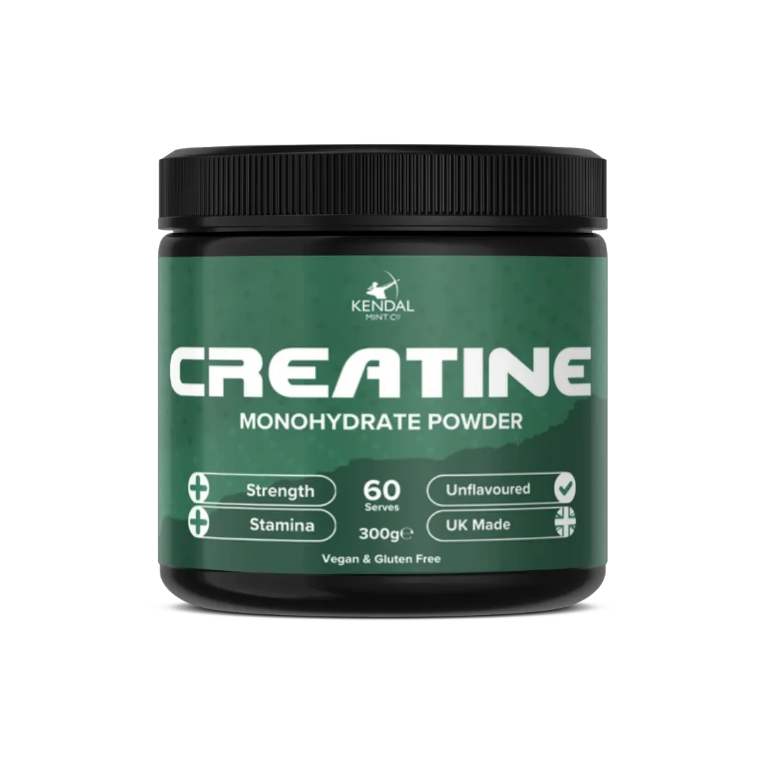 1. KMC Creatine Monohydrate Powder (300g, 60 Servings) | Unflavoured | Suitable for runners, cyclists, fitness enthusiasts and gym goers | Kendal Mint Co