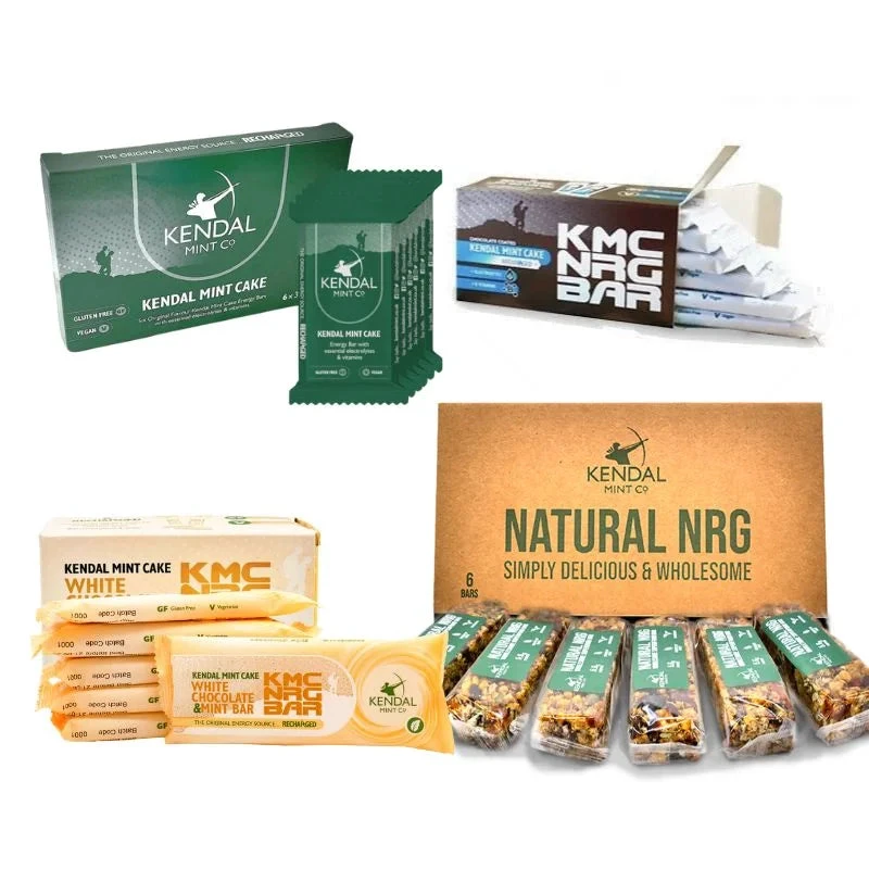 1. KMC Super Energy Kendal Mint Bar Bundle | 24 Mixed Bars / 6 of Each | Vegan | Gluten Free | Ideal For Hiking, Cycling, & Running