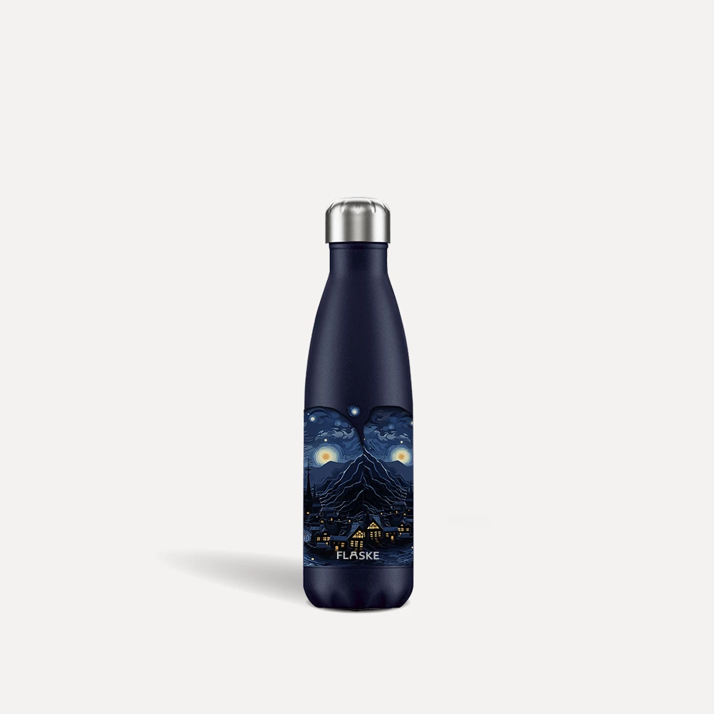 44. FLASKE Original 500ML / Standing Flamingo