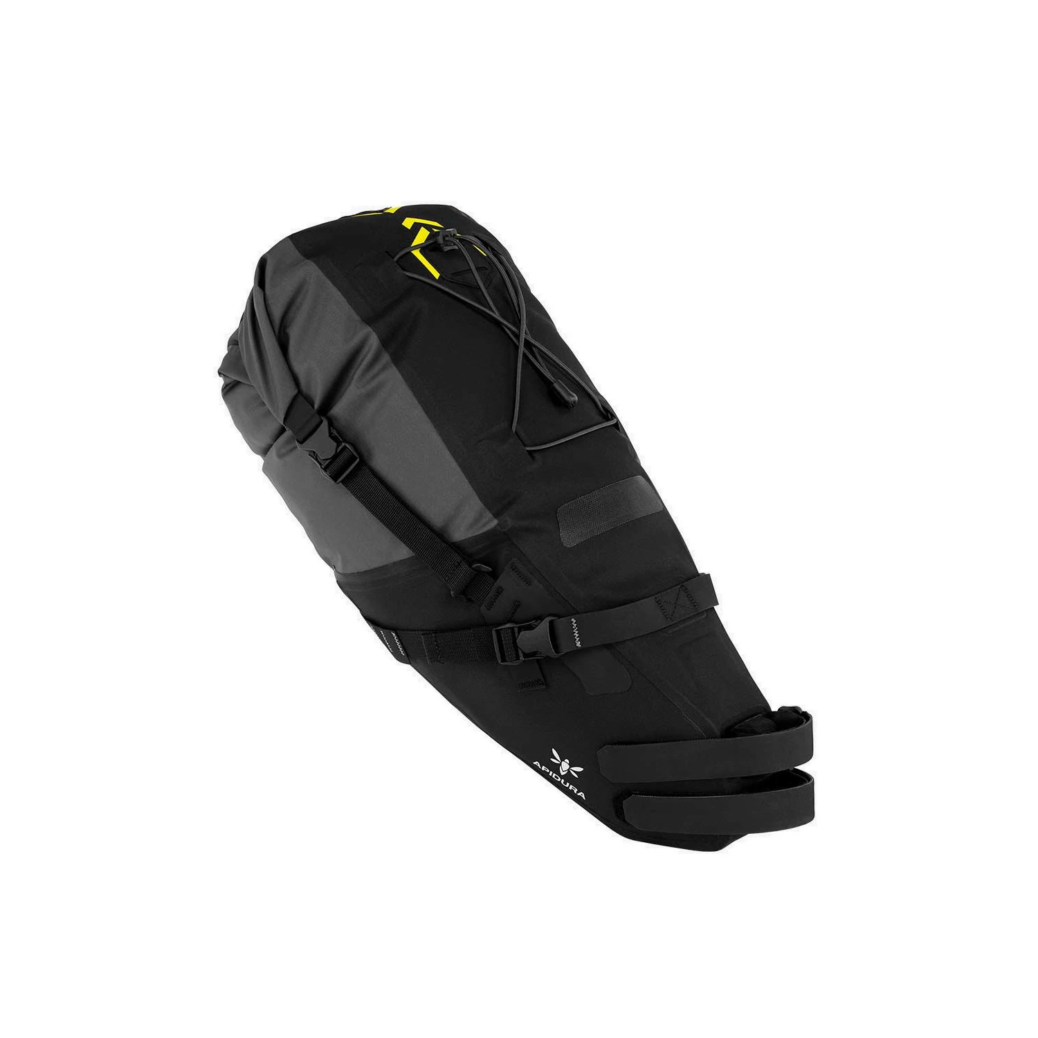 3. Apidura - geanta bicicleta cu prindere sub sa, Backcountry Saddle Pack 10 litri - gri negru galben