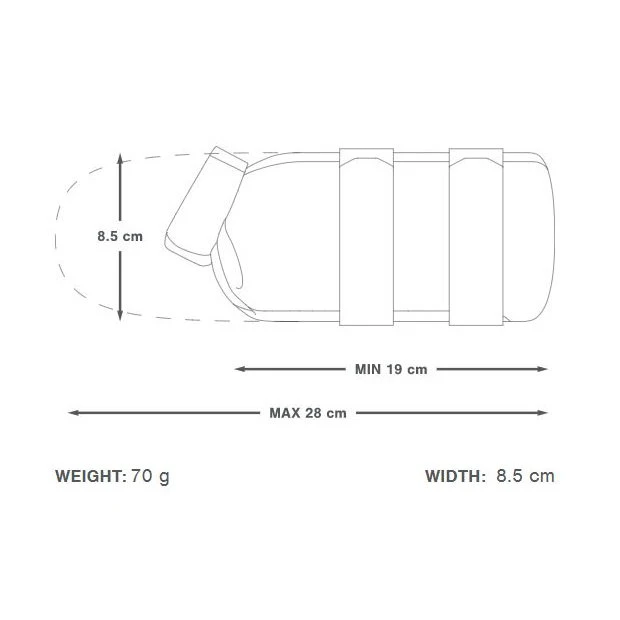 9. Apidura - geanta mica bicicleta Expedition cargo cage pack (1.3L) - gri negru