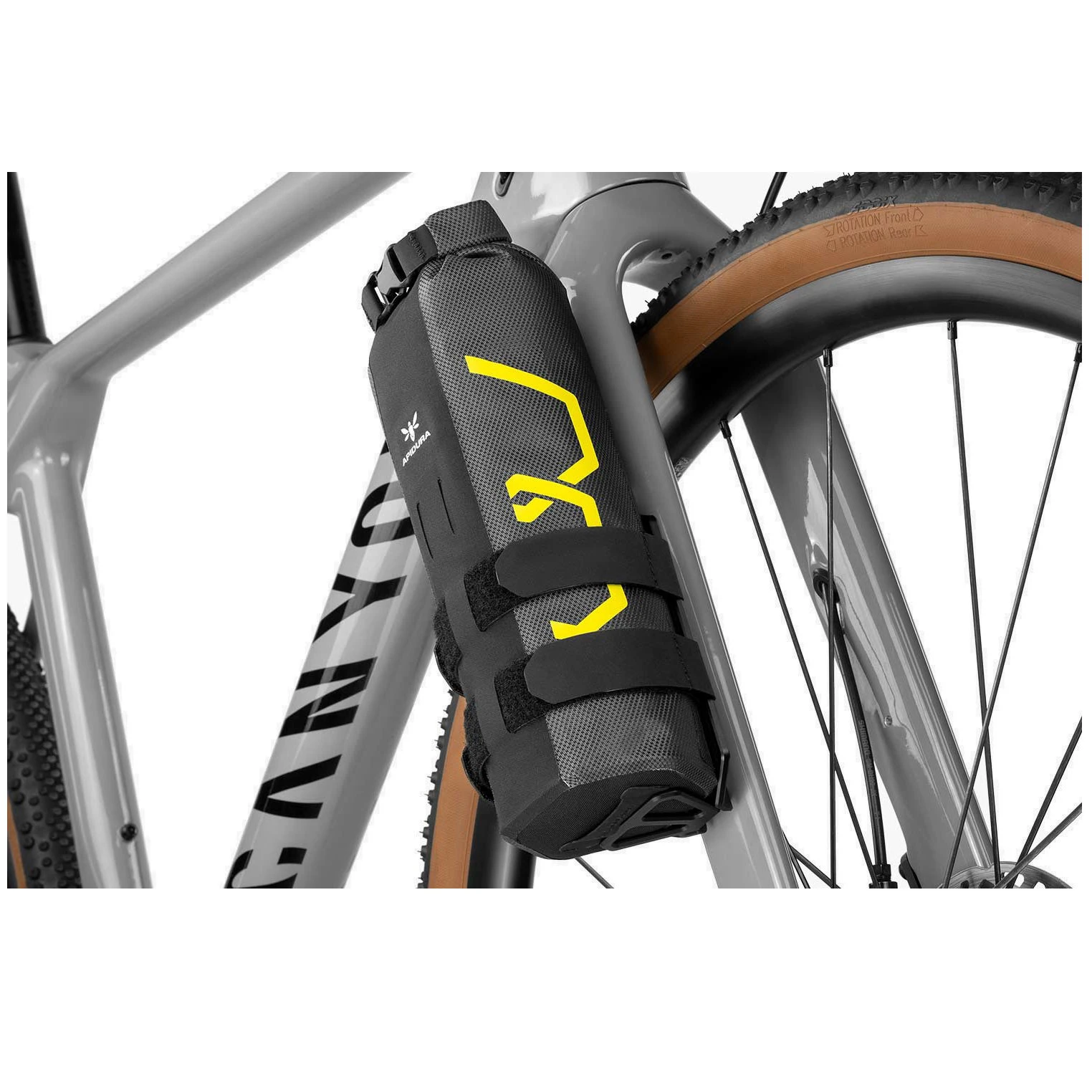 2. Apidura - geanta mica bicicleta Expedition cargo cage pack (1.3L) - gri negru