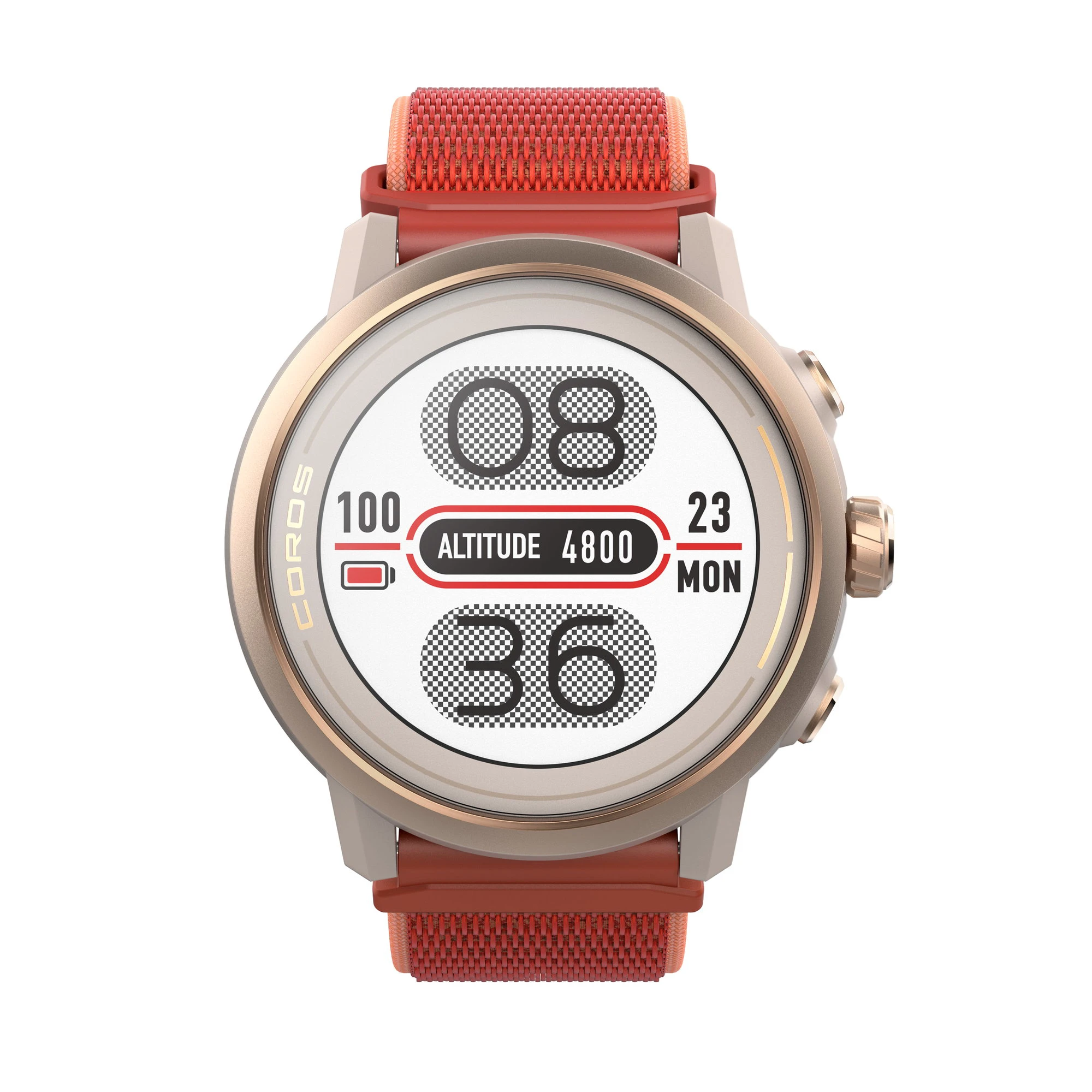 1. Coros APEX 2 - ceas GPS multisport premium - coral rose gold