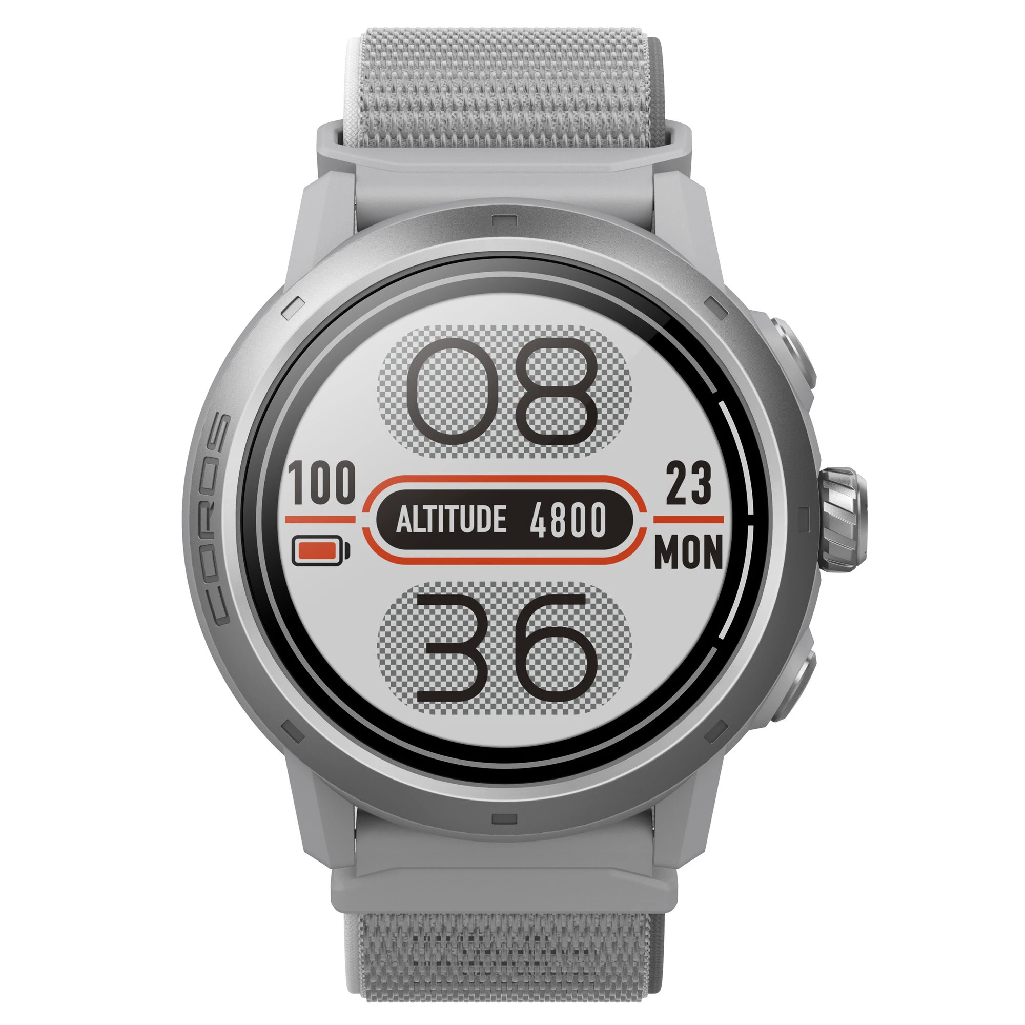 1. Coros APEX 2 PRO - ceas GPS multisport premium - argintiu gri