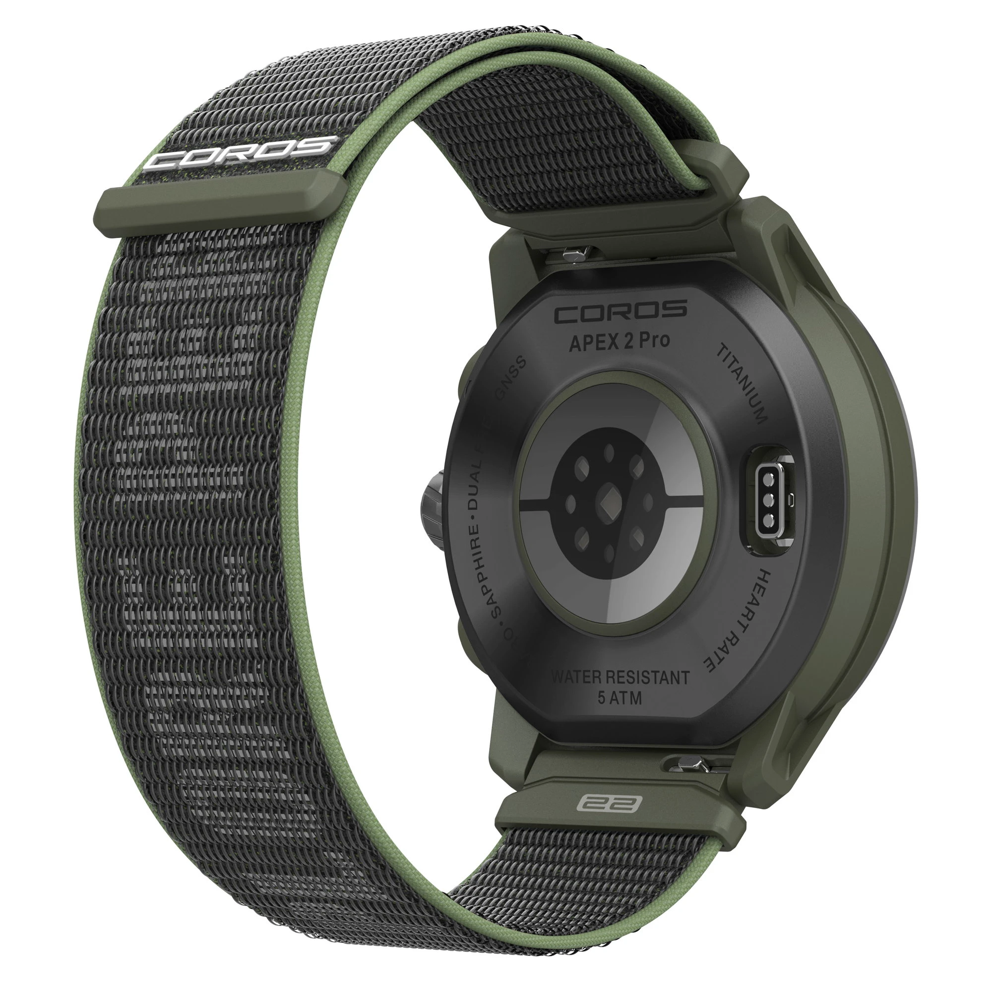 7. Coros APEX 2 PRO - ceas GPS multisport premium - verde