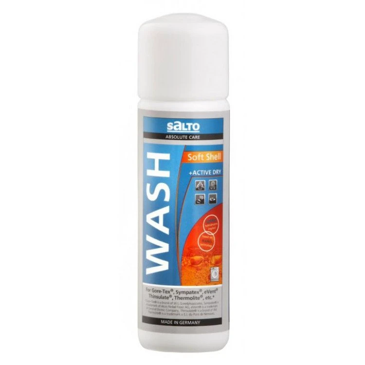 1. Salto - solutie curatare haine sport Softshell Wash - 250ml