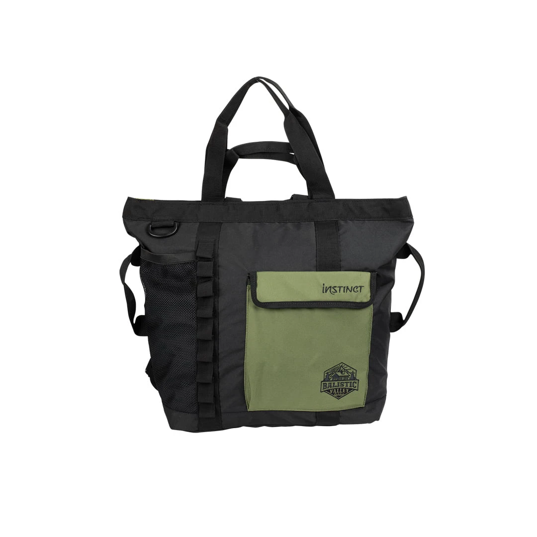 6. Instinct - geanta multifunctionala Ballistic Tote 35 litri - negru verde army