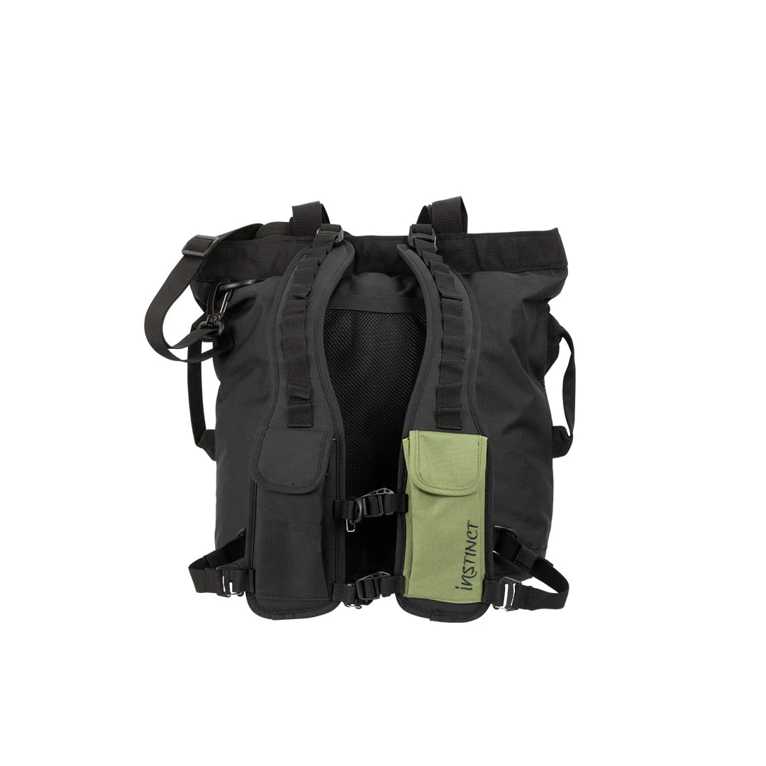 4. Instinct - geanta multifunctionala Ballistic Tote 35 litri - negru verde army