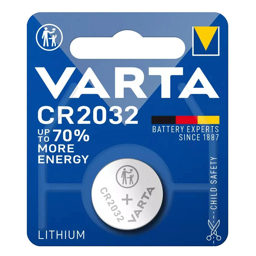 5. Varta - baterie tip moneda CR2032 - 1 bucata