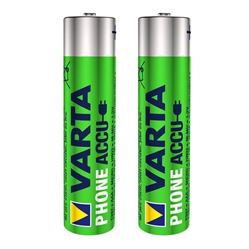 1. Varta - set acumulatori AAA Recharge Accu Phone 550 mAh - 2 buc