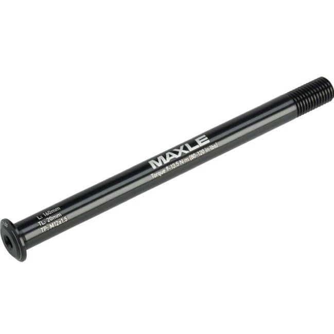 1. Ax SRAM Maxle Stealth 12x142 L167mm - M12x1mm TL20, Culoare: Black