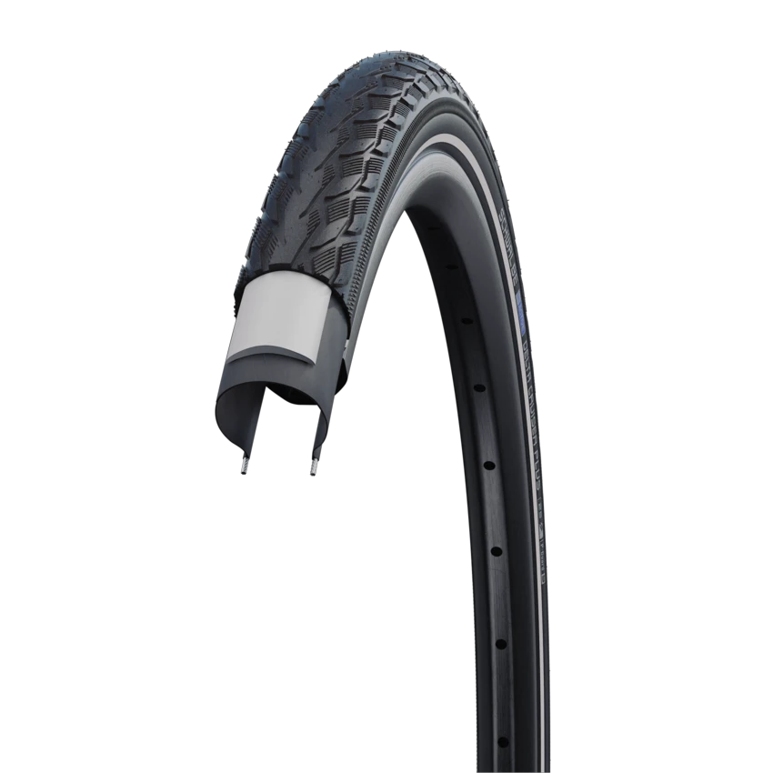 1. Cauciuc SCHWALBE Delta Cruiser Plus - 700x37C (37-622) HS431 B/B+RT, Green - Sarma