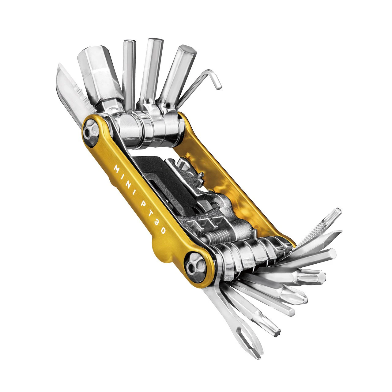 1. Topeak - set chei bicicleta Mini PT 30 multitool - auriu