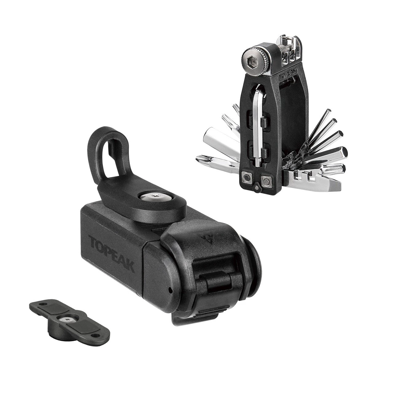 1. Topeak - set mini chei Bicicleta Ninja Master multitool + ToolBox T16