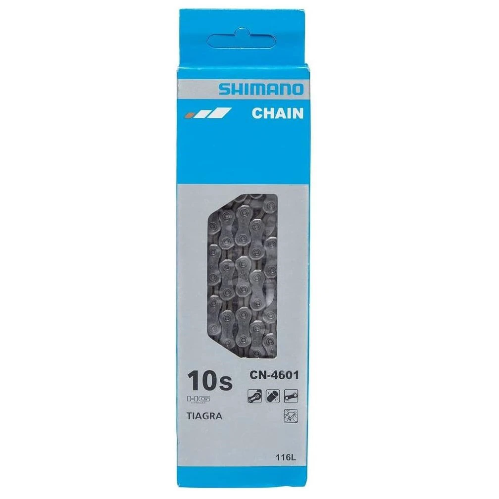 2. Shimano - lant Bicicleta 10 viteze TiagRA CN-460, 116 zale - argintiu