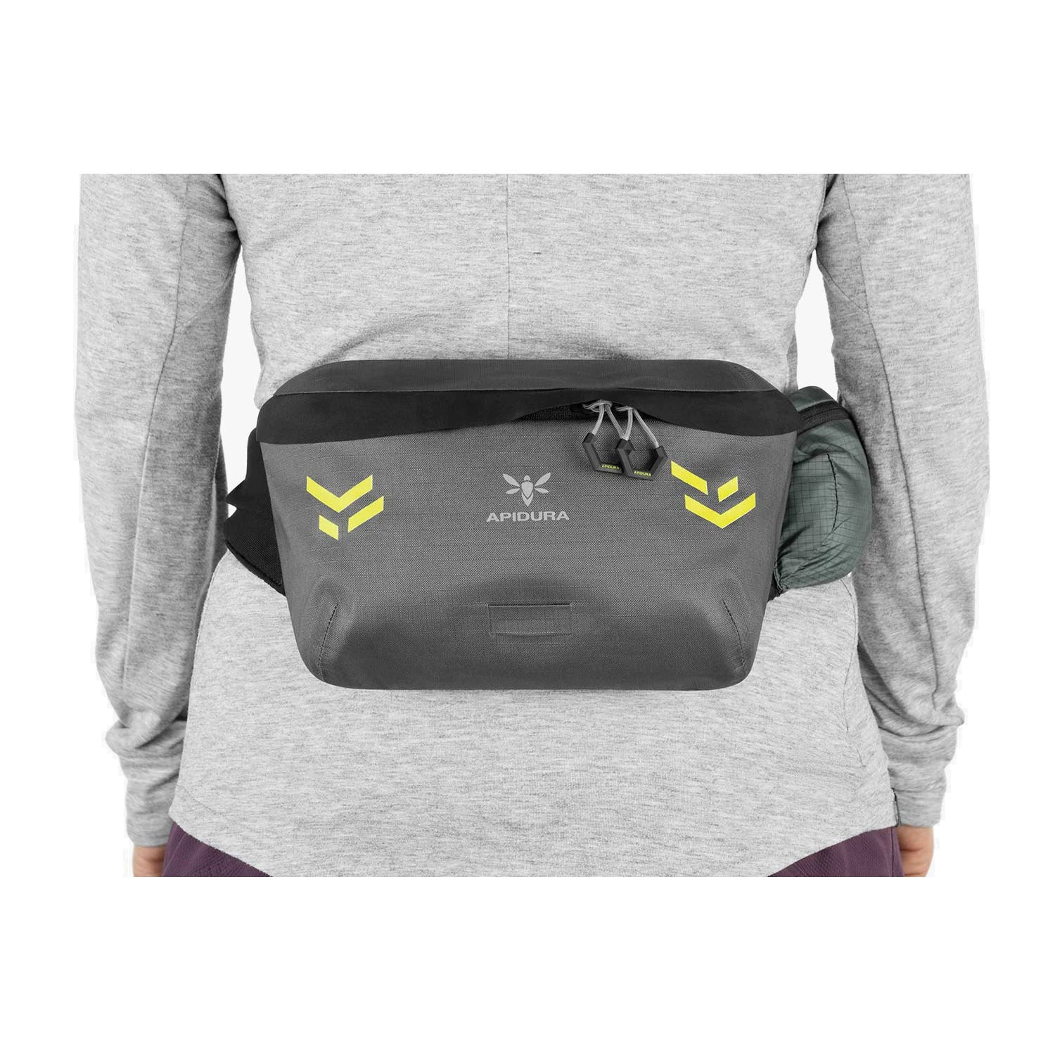 5. Apidura - geanta practica cu prindere in zona soldurilor, Backcountry 2.0 Hip Pack, 2.5L - gri inchis negru