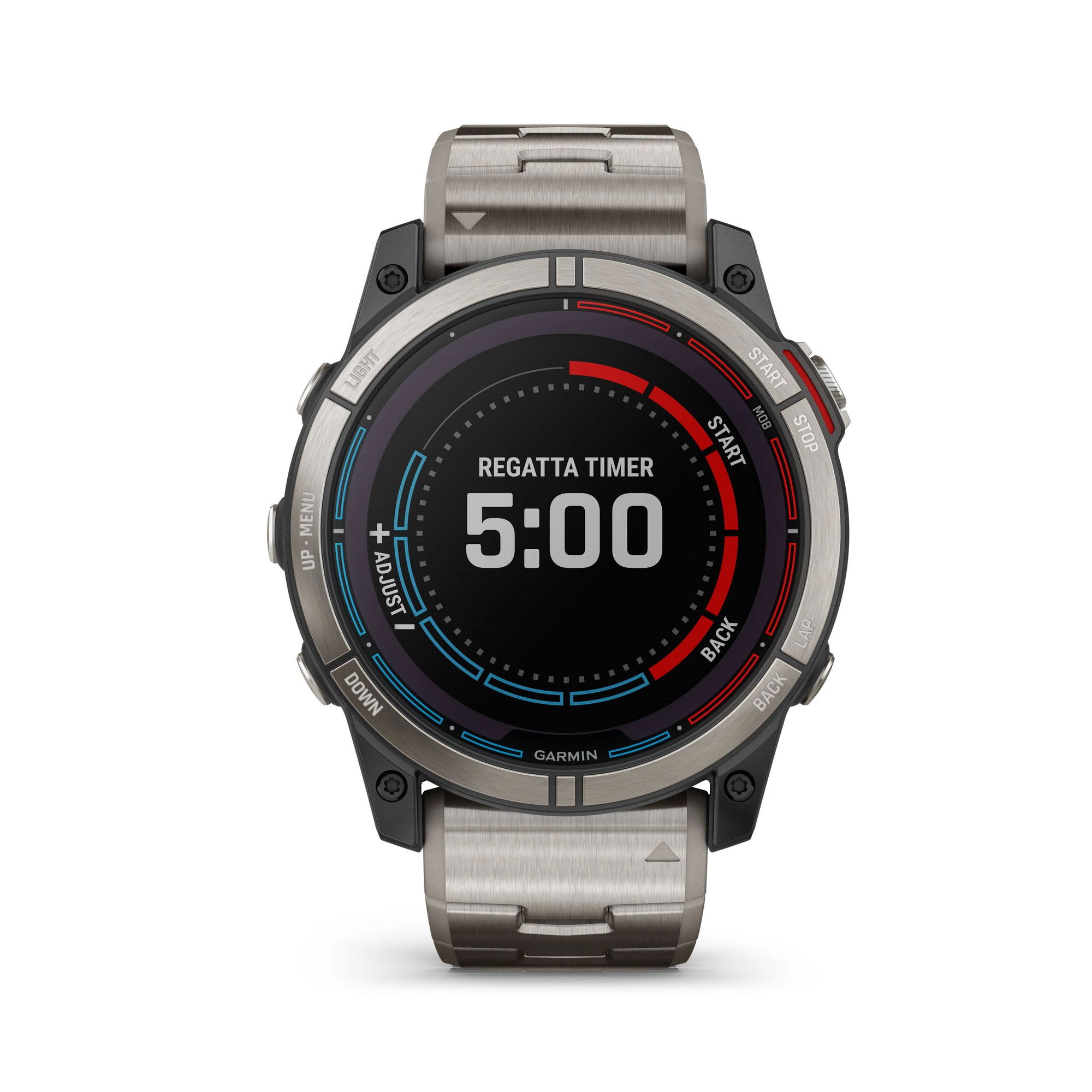 4. Garmin - quatix 7x Solar Titanium - ceas inteligent premium cu GPS