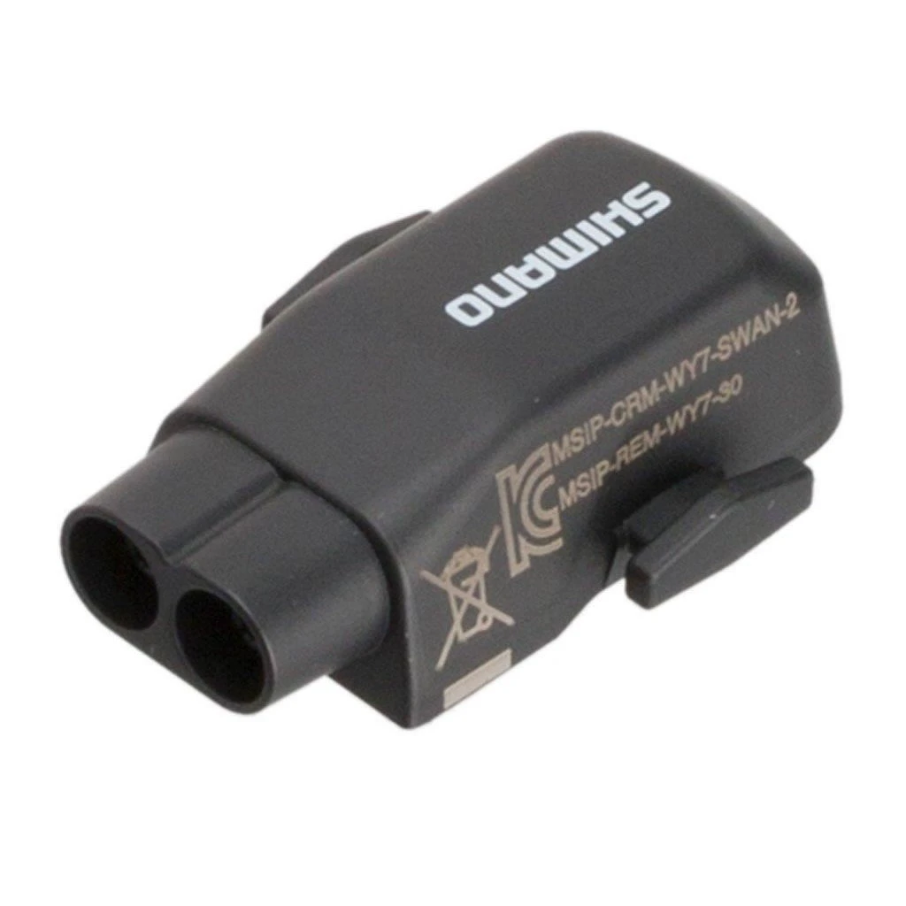 2. Shimano - adaptor unitate wireless Di2 EW-WU101 pentru bicicleta, E-TUBE PORT X 2 - negru