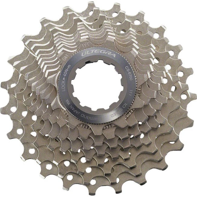 1. Shimano - bloc caseta pinioane pentru bicicleta sosea Ultegra CS-6700 - 10 viteze - 11-25T