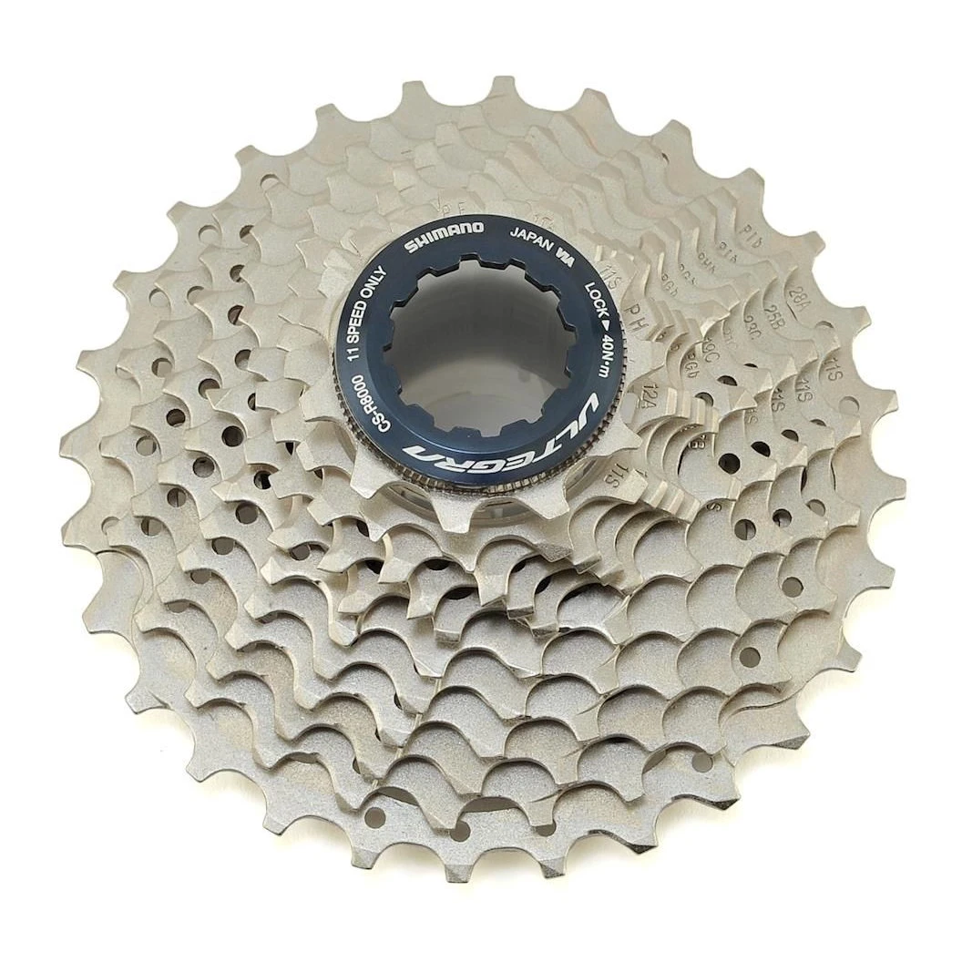 1. Shimano - bloc caseta pinioane pentru bicicleta sosea Ultegra CS-R8000 - 11 viteze - 11-28T