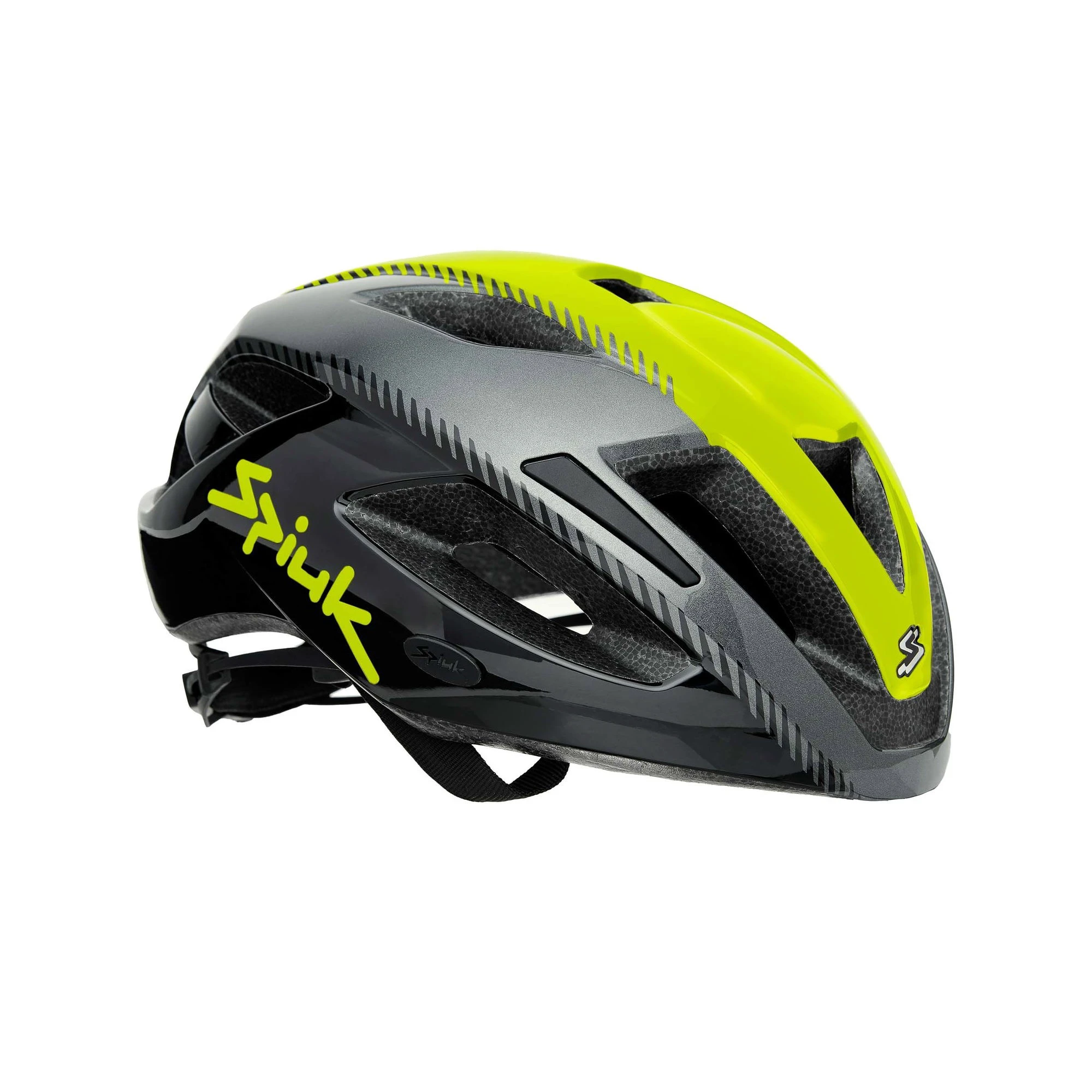 1. Spiuk - Casca ciclism KAVAL helmet - negru galben