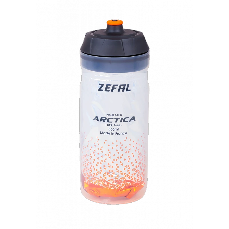1. Bidon ZEFAL Arctica 55 - Silver/Orange