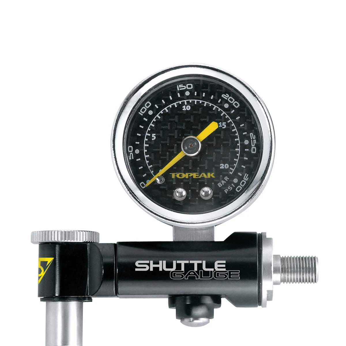 1. Manometru analogic multifunctional Topeak Shuttle TSUTG-02, Negru