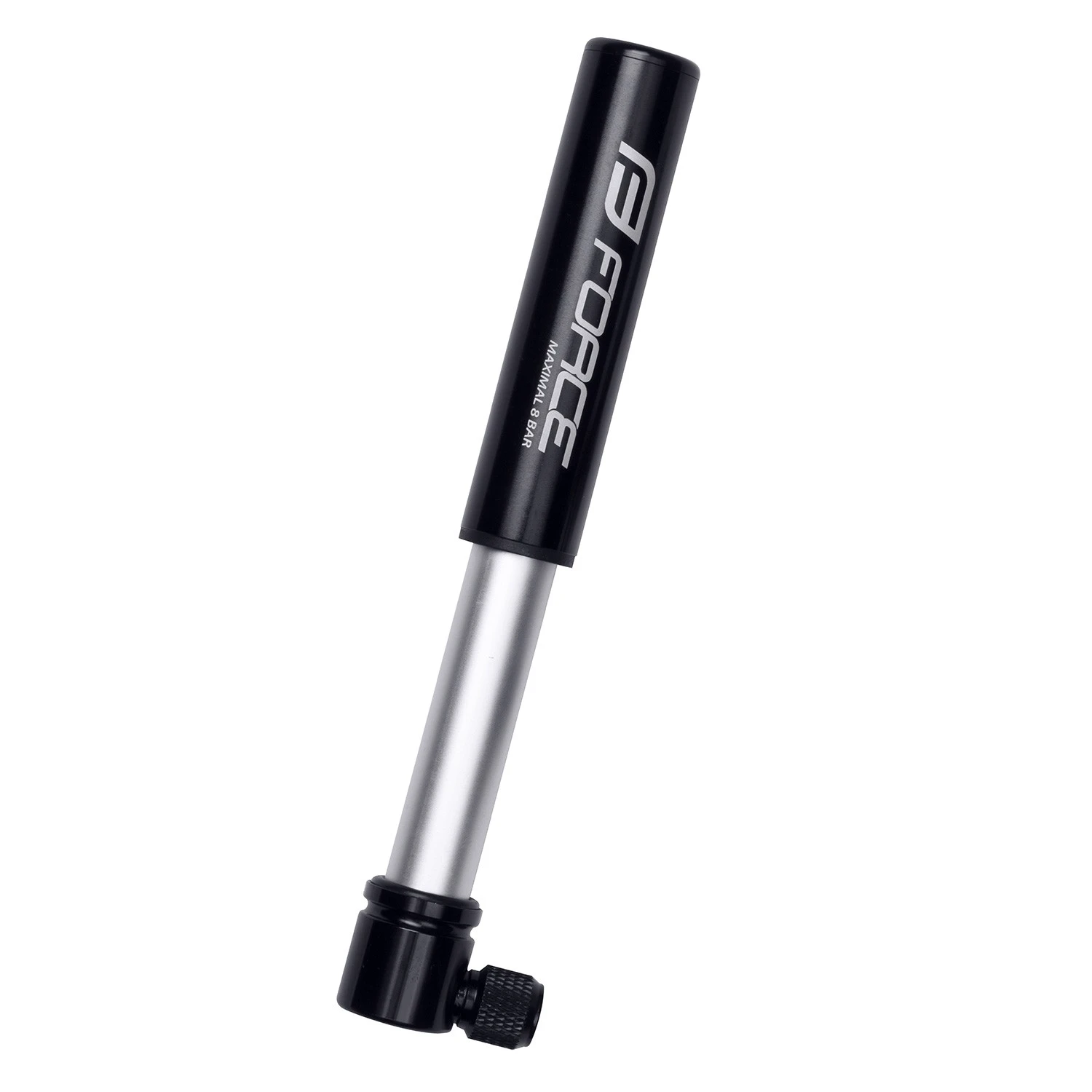 3. Minipompa Force Mini aliaj, negru