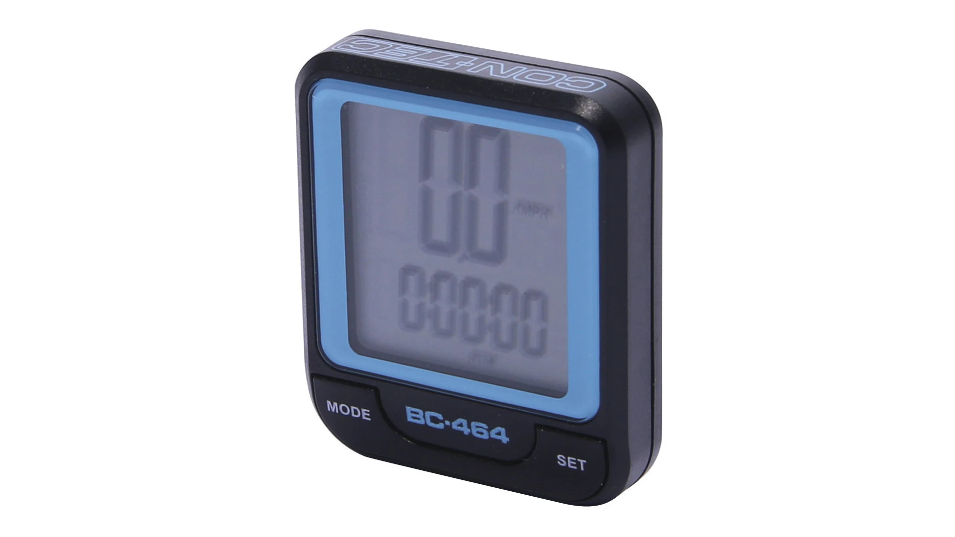4. Ciclocomputer CONTEC CBC-464 8 Functii - Negru/Albastru neon