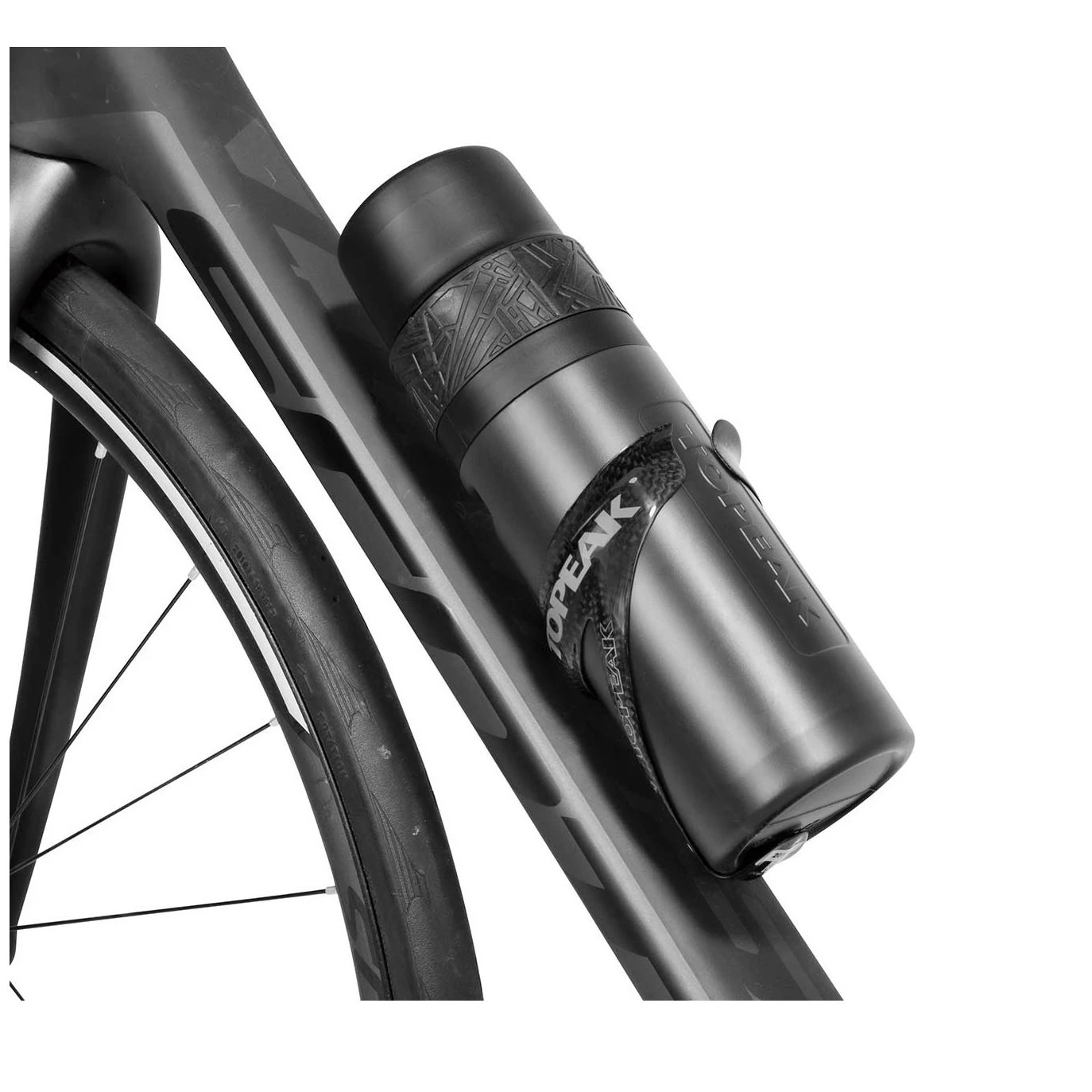 2. Topeak - bidon depozitare unelte sau accesorii bicicleta Escape Pod TEP-LB, marimea L, 850cc - negru
