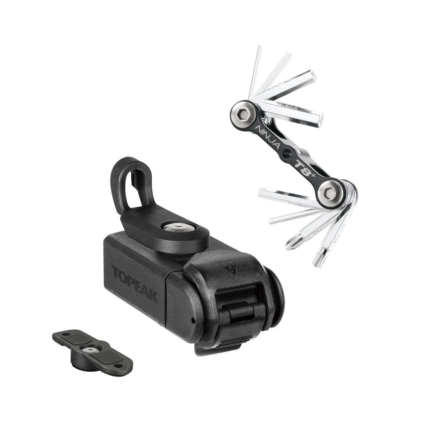 1. Topeak - set mini chei bicicletă Ninja Master multitool + ToolBox T8