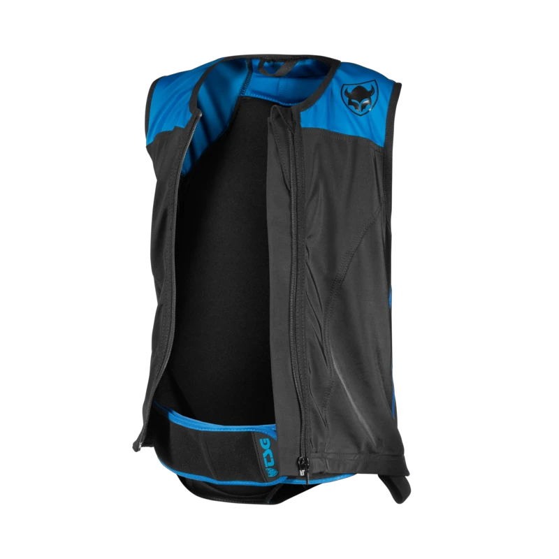 2. Vesta cu protectii TSG Backbone Junior - Black Blue