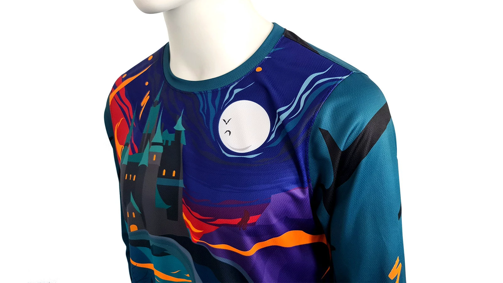 6. Tricou SPECIALIZED Men's All Mountain 3/4 - Fairy Transilvania