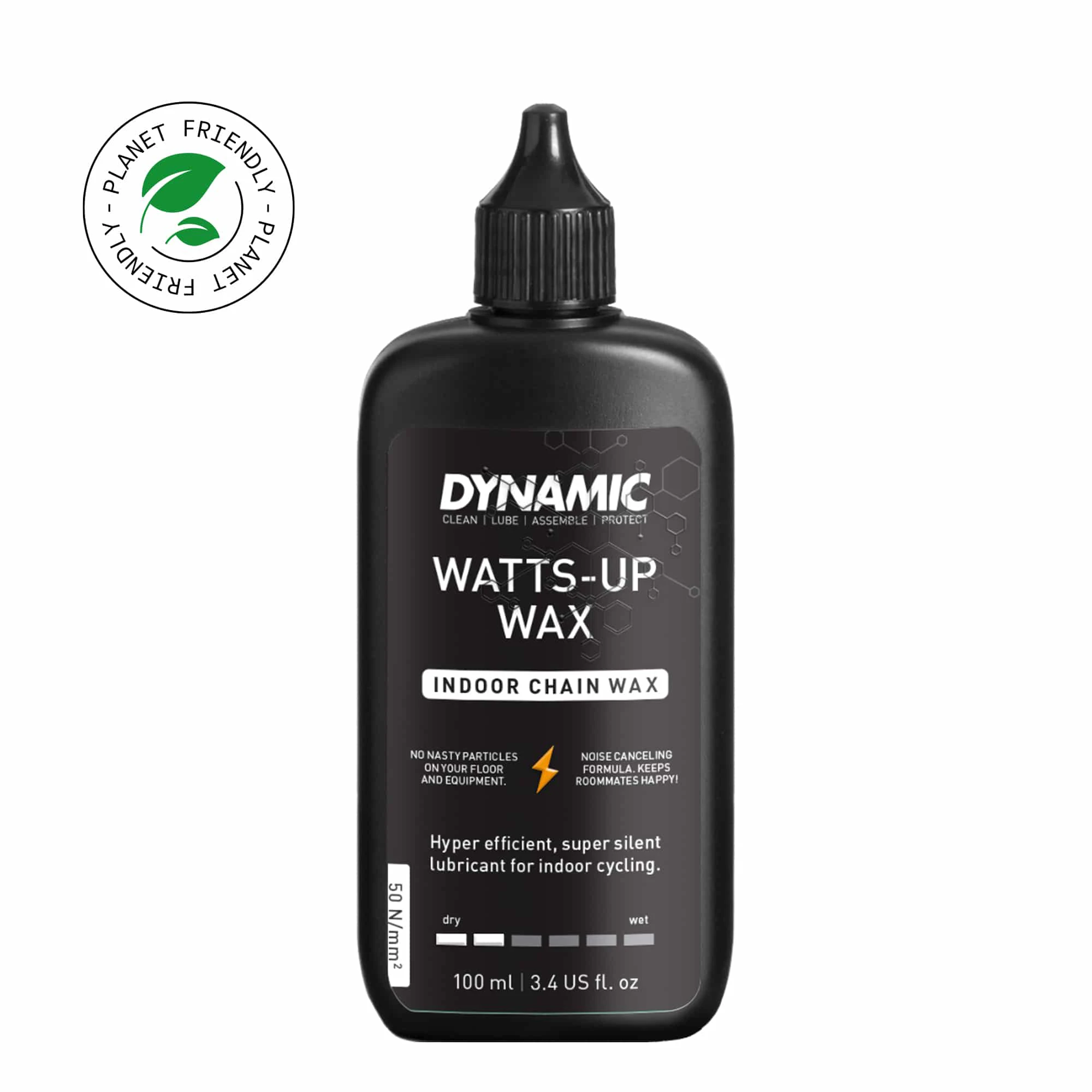 1. Dynamic Bike Care - Lubrifiant lant bicicleta indoor Watts-Up Wax - 100ml