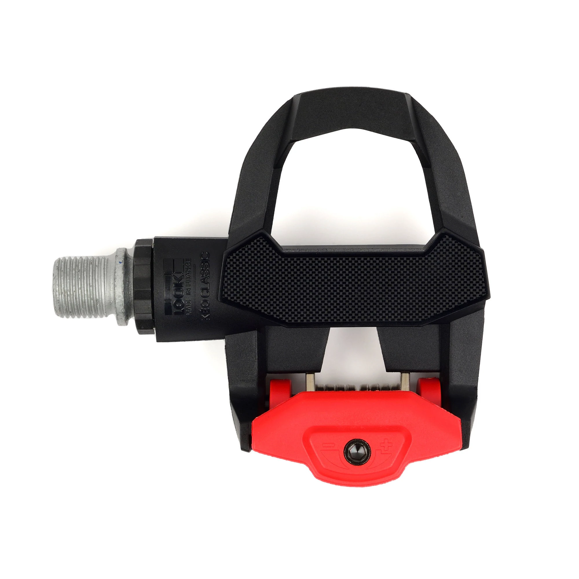1. Look - pedale sosea clipless comfort pentru sosea - Keo Classic 3 - negru-rosu