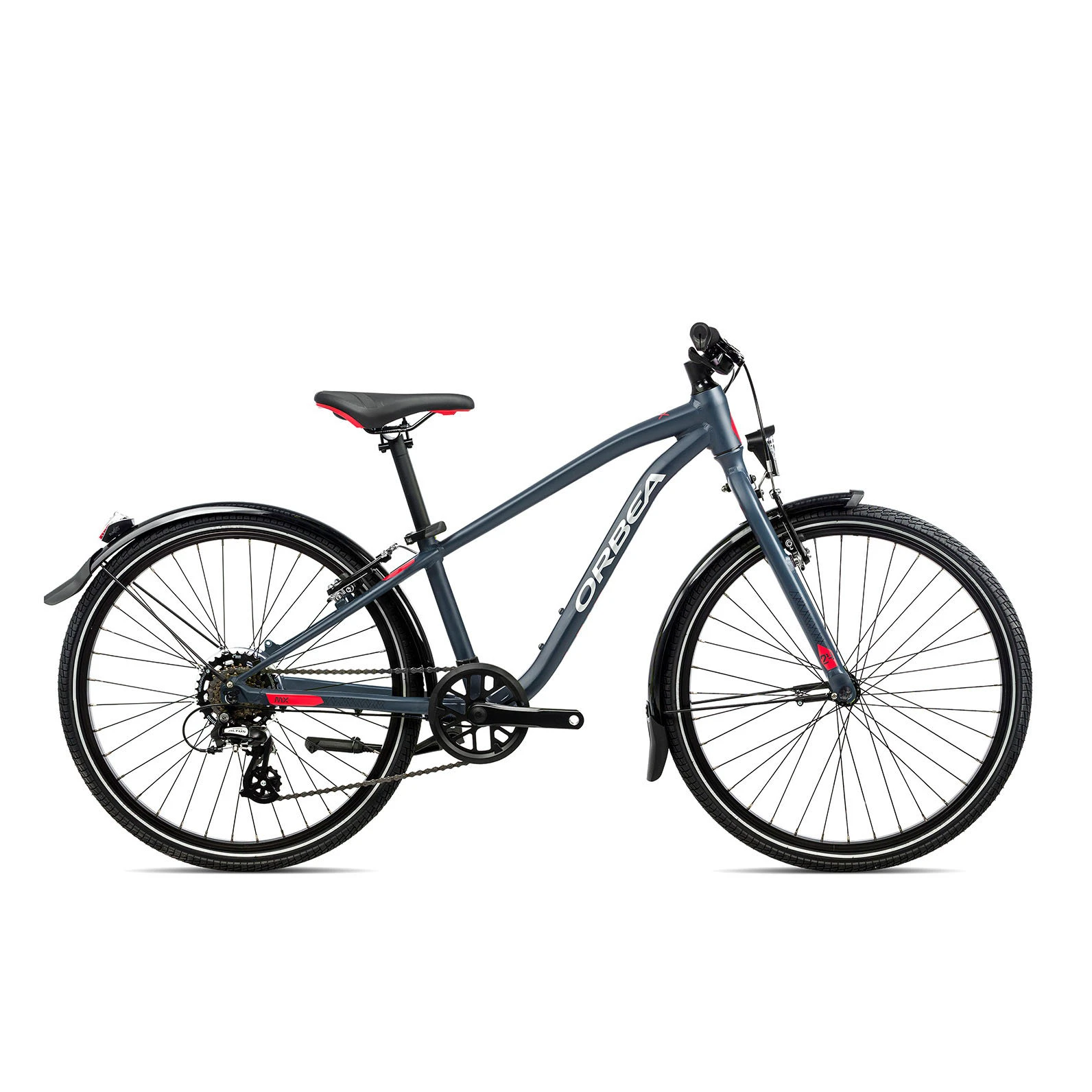 1. Orbea - bicicleta copii MX 24 Park - albastru-rosu