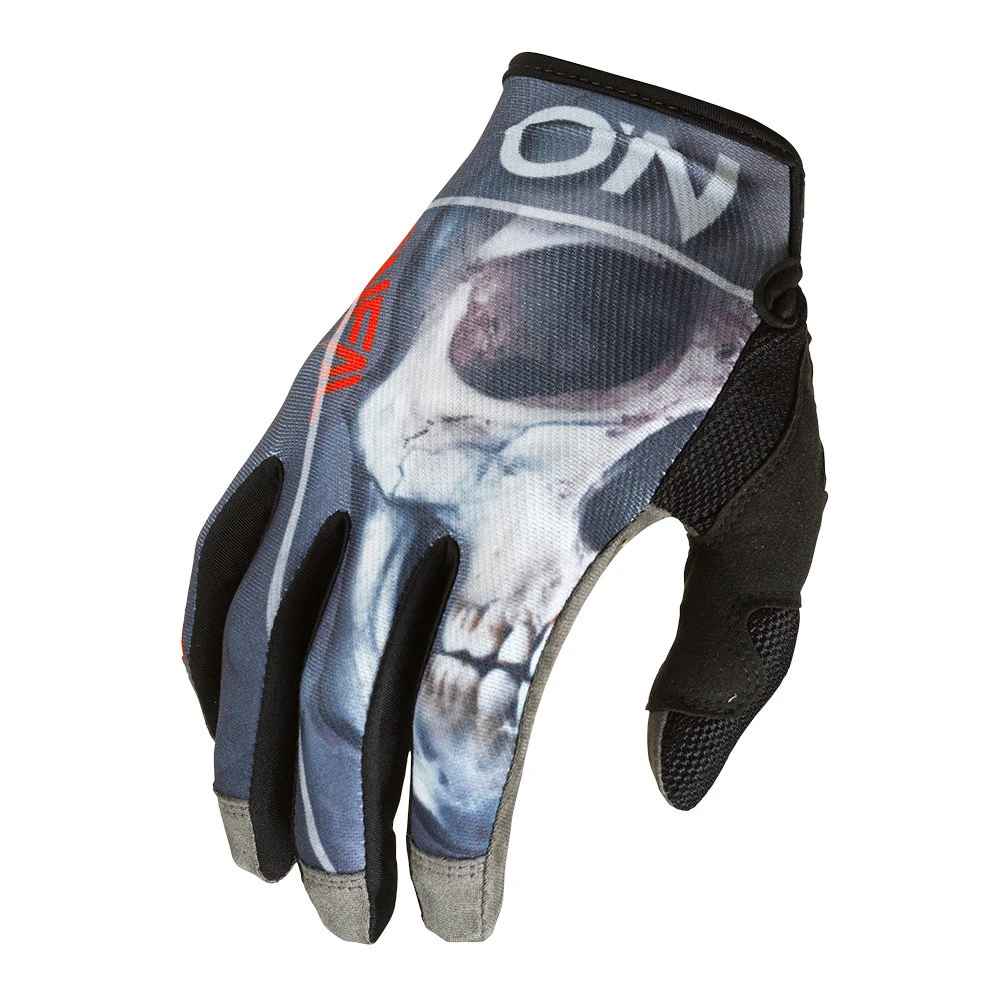 2. MAYHEM Glove BONES V.22 black red S 8