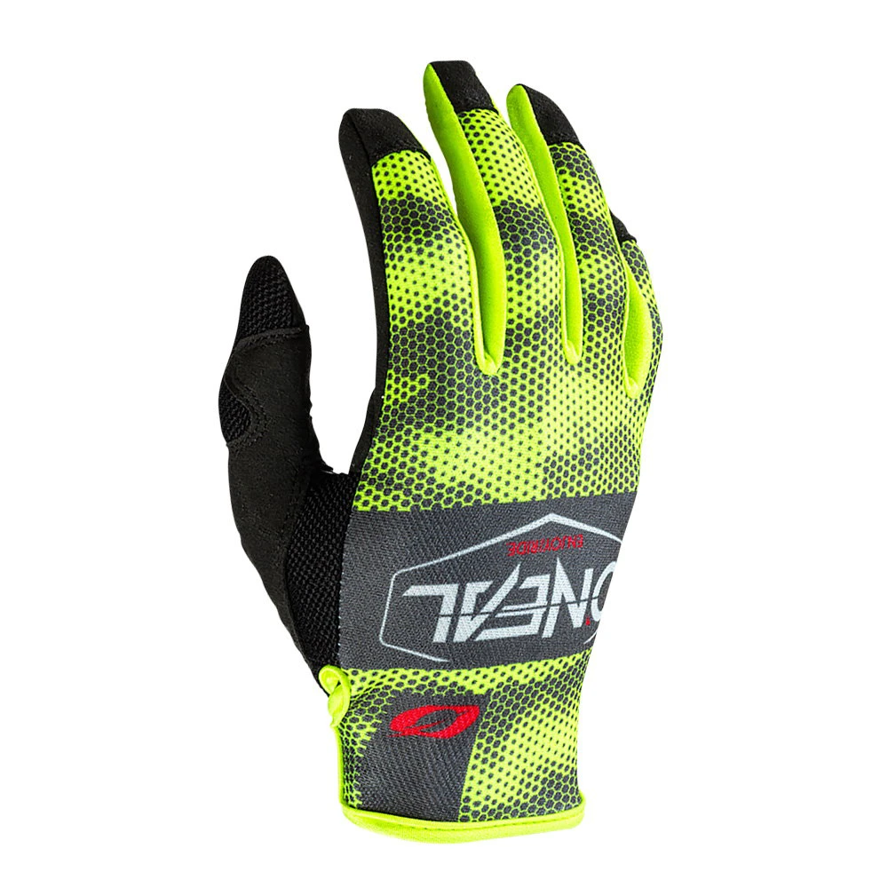 3. MAYHEM Glove COVERT charcoal neon yellow L 9
