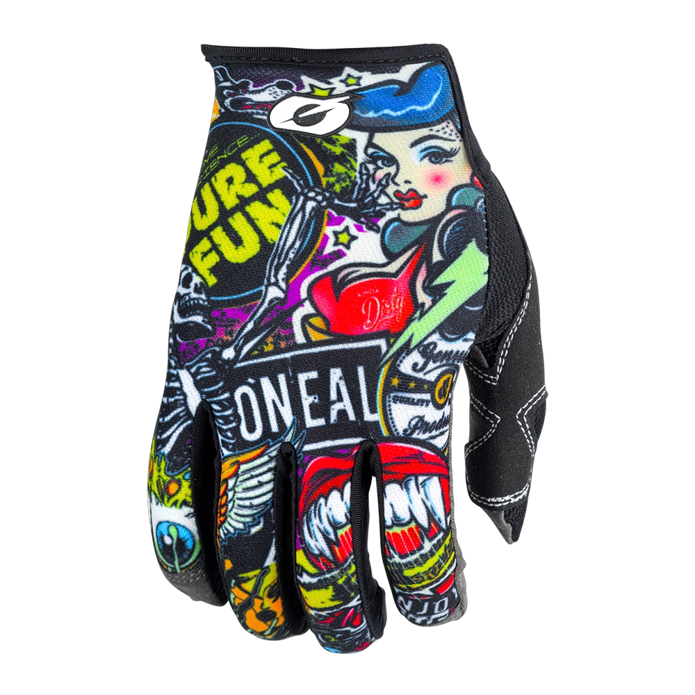 1. Manusi O Neal Mayhem Crank II, negre multicolor, mar.S 8
