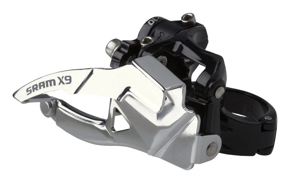 1. Schimbator Fata Sram X.9 2X10 Colier Sus Tragere Dubla