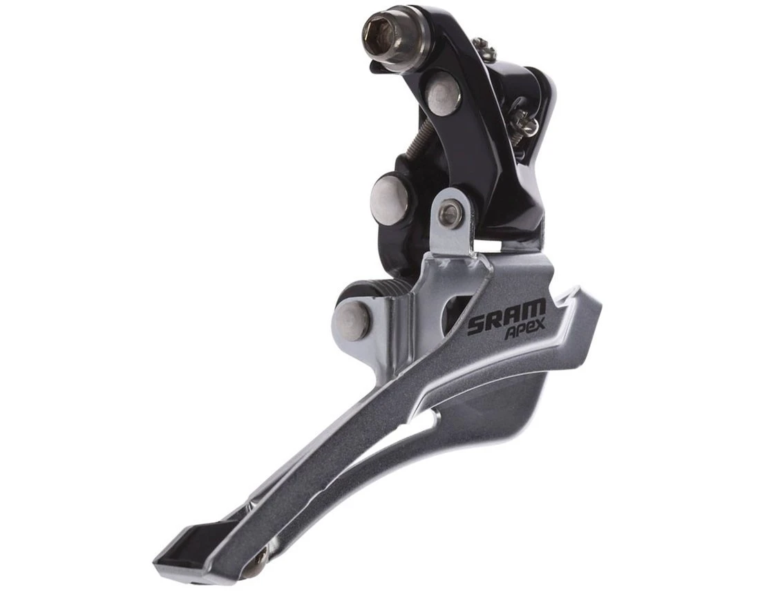 1. Schimbator fata Sram Apex, 2vit, cursiere, negru-gri