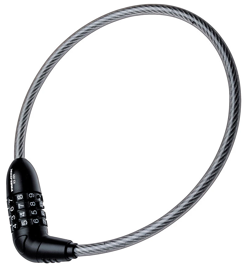 2. Antifurt Bicicleta Trelock Ks 205 100 Dragon,clema ZK100, negru