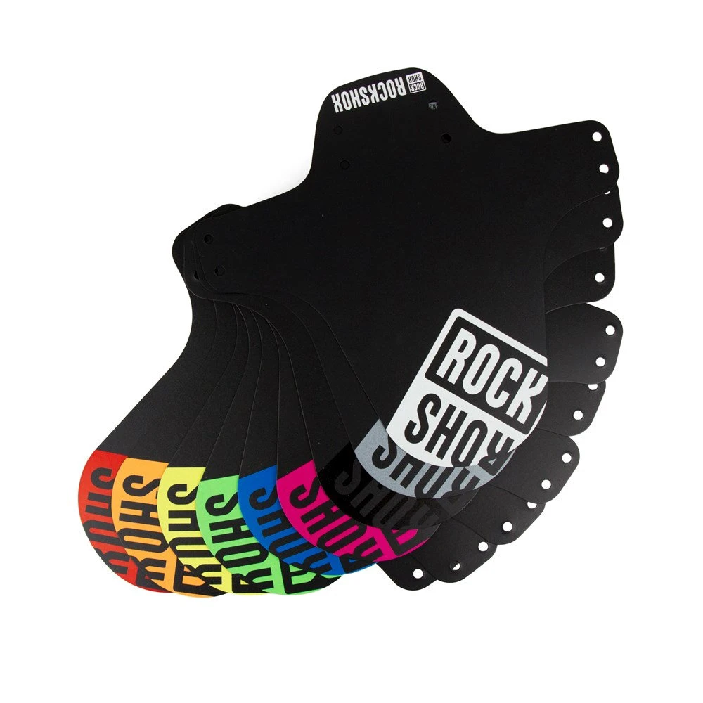1. Aparatoare Noroi Pt. Furca Rockshox Print Verde Neon