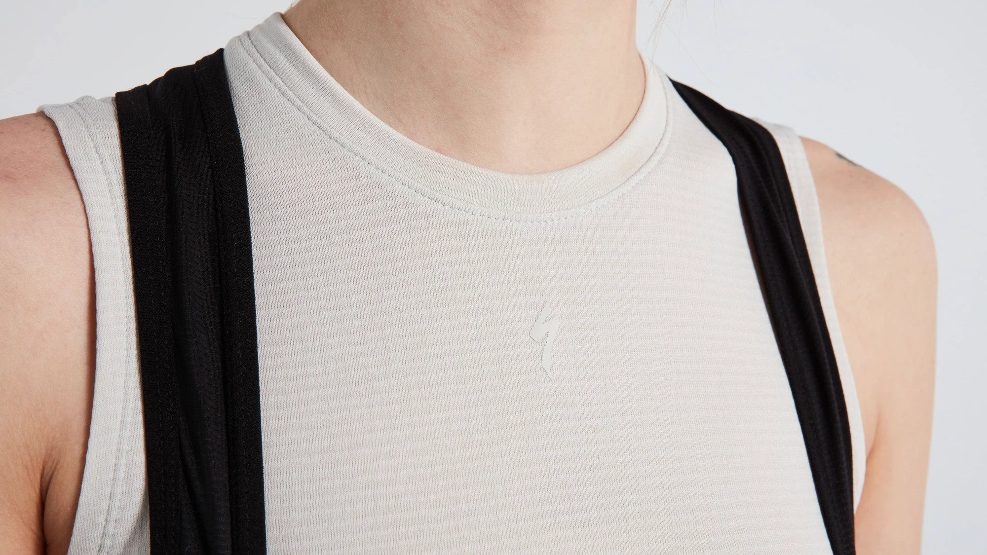 7. Maiou SPECIALIZED Women's Power Grid Baselayer - Dove Grey