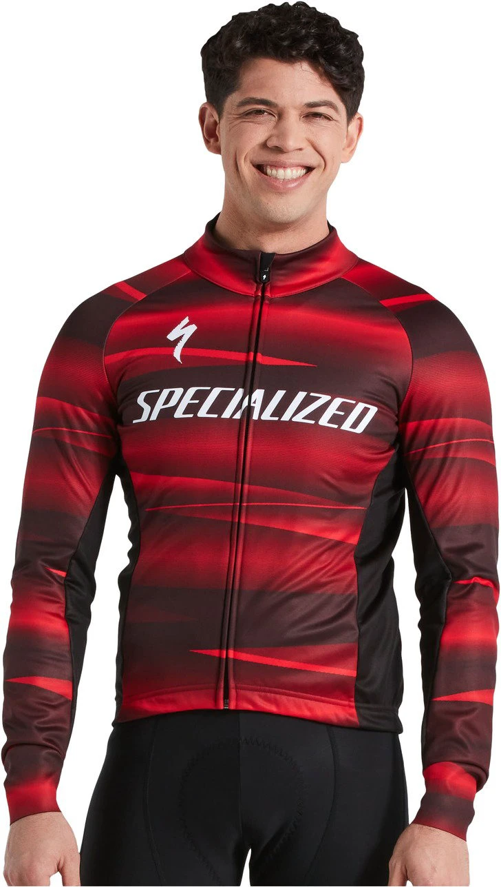 1. Jacheta softshell SPECIALIZED Men's Factory Racing RBX Comb - Black/Red M