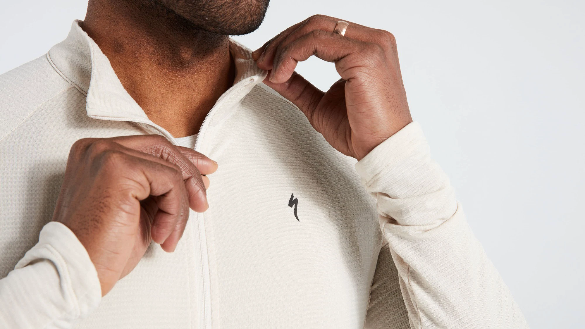 5. Tricou SPECIALIZED Men's Prime Power Grid LS - White Mountains