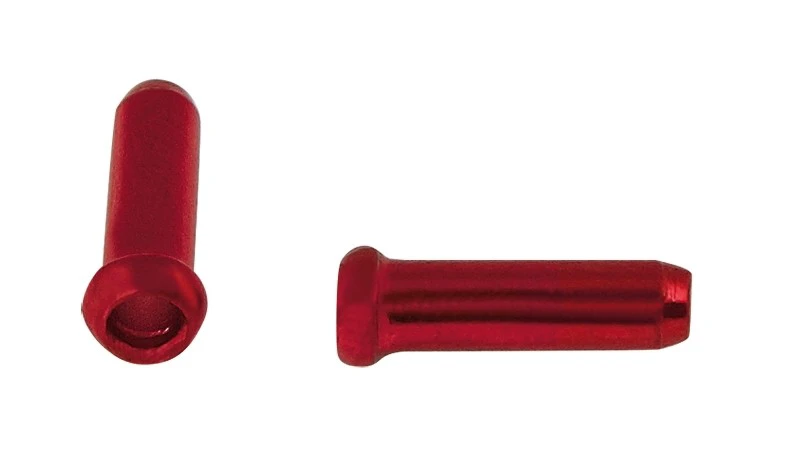 2. Capsa cablu Force Aluminiu Anodizat, Rosu