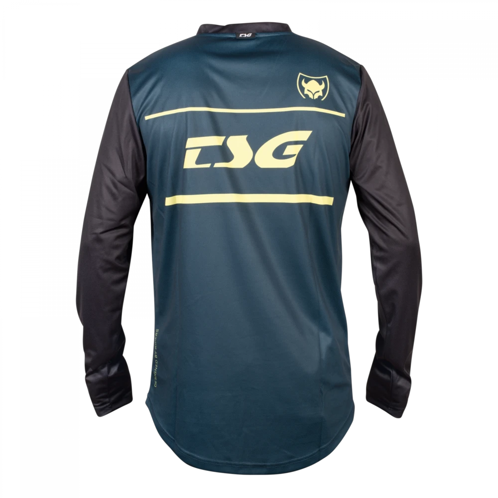 2. Tricou TSG Plain L/S - Blue