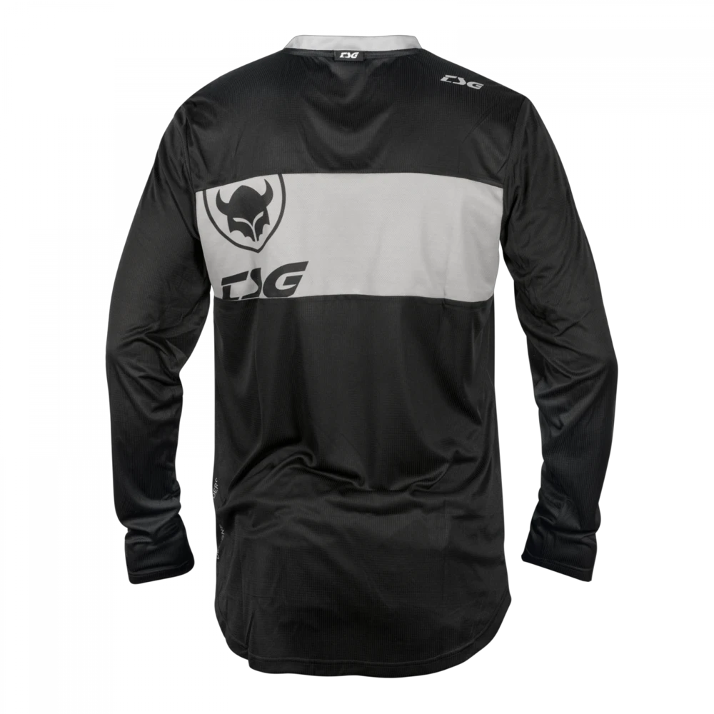 4. Tricou TSG Waft L/S - Black Grey