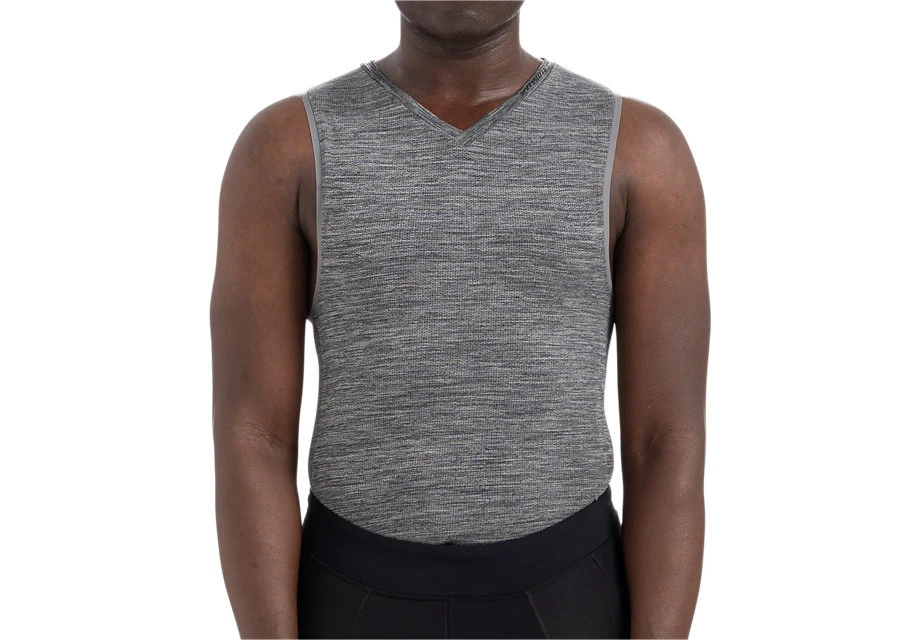 1. Maiou SPECIALIZED Men's Seamless Base Layer - Heather Grey